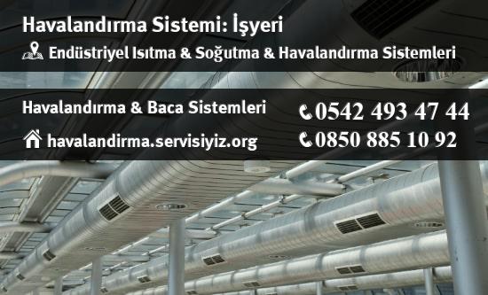 Türkiye'de İşyeri Havalandırma Sistemleri, İşyeri Havalandırmacı İletişim