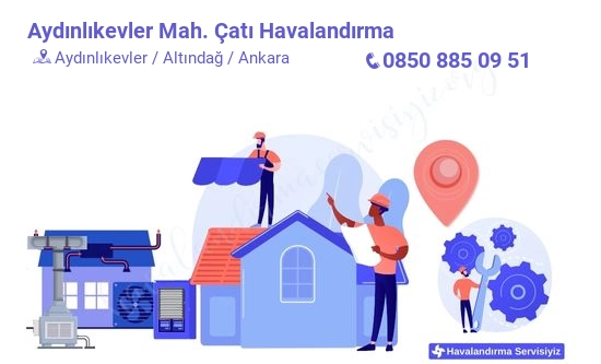 Aydınlıkevler çatı havalandırma sistemleri imalat firması iletişim bilgileri