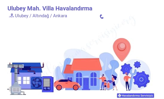 Ulubey villa havalandırma sistemleri imalat firması iletişim bilgileri