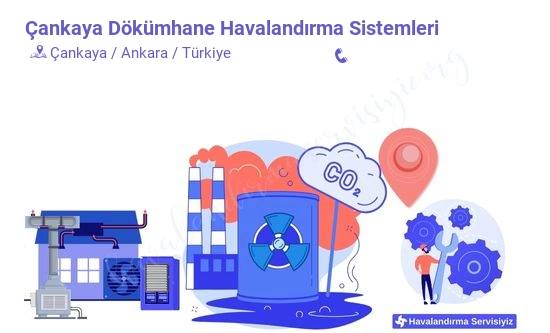 Çankaya dökümhane havalandırma sistemleri servisi iletişim bilgileri