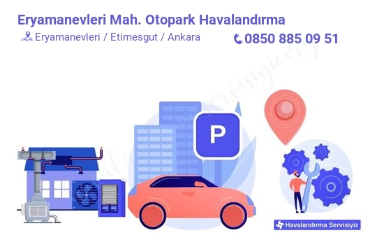 Eryamanevleri otopark havalandırma sistemleri imalat firması iletişim bilgileri