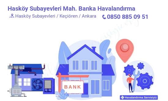Hasköy Subayevleri banka havalandırma sistemleri imalat firması iletişim bilgileri