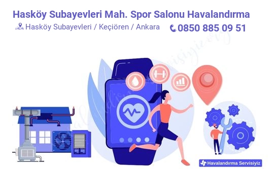 Hasköy Subayevleri spor salonu havalandırma sistemleri imalat firması iletişim bilgileri