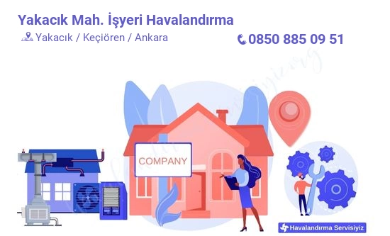 Yakacık işyeri havalandırma sistemleri imalat firması iletişim bilgileri