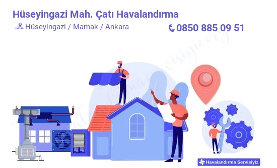 Hüseyingazi çatı havalandırma sistemleri imalat firması iletişim bilgileri