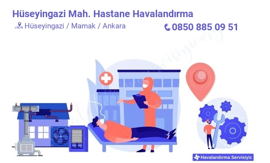 Hüseyingazi hastane havalandırma sistemleri imalat firması iletişim bilgileri