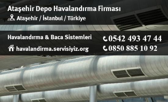 Ataşehir depo havalandırma sistemleri, Ataşehir depo havalandırma imalat, Ataşehir depo havalandırma servisi, Ataşehir depo havalandırma firması