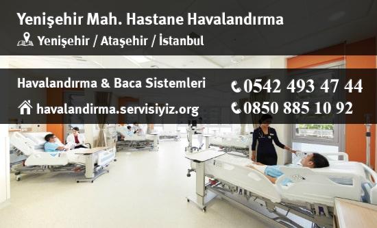 Yenişehir hastane havalandırma sistemleri, Yenişehir hastane havalandırma imalat, Yenişehir hastane havalandırma servisi, Yenişehir hastane havalandırma firması