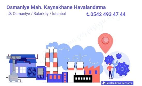 Osmaniye kaynakhane havalandırma sistemleri imalat firması iletişim bilgileri