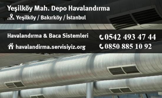 Yeşilköy depo havalandırma sistemleri, Yeşilköy depo havalandırma imalat, Yeşilköy depo havalandırma servisi, Yeşilköy depo havalandırma firması