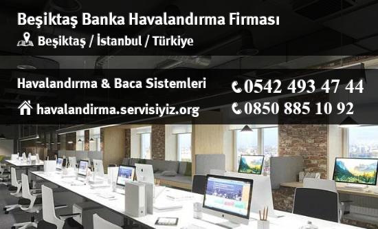 Beşiktaş banka havalandırma sistemleri, Beşiktaş banka havalandırma imalat, Beşiktaş banka havalandırma servisi, Beşiktaş banka havalandırma firması