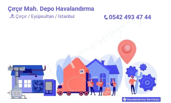 Çırçır depo havalandırma sistemleri imalat firması iletişim bilgileri