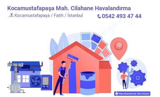Kocamustafapaşa cilahane havalandırma sistemleri imalat firması iletişim bilgileri