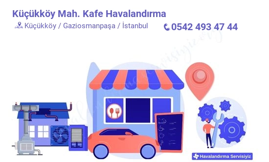Küçükköy kafe havalandırma sistemleri imalat firması iletişim bilgileri