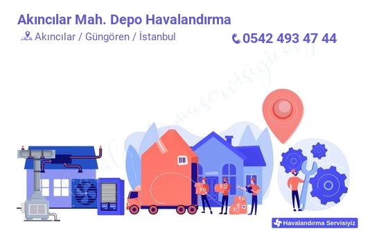 Akıncılar depo havalandırma sistemleri imalat firması iletişim bilgileri