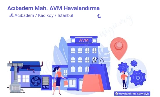 Acıbadem avm havalandırma sistemleri imalat firması iletişim bilgileri