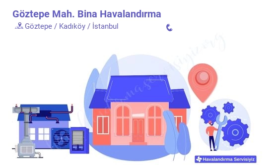 Göztepe bina havalandırma sistemleri imalat firması iletişim bilgileri