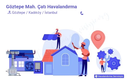 Göztepe çatı havalandırma sistemleri imalat firması iletişim bilgileri