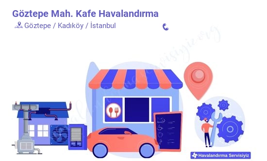 Göztepe kafe havalandırma sistemleri imalat firması iletişim bilgileri