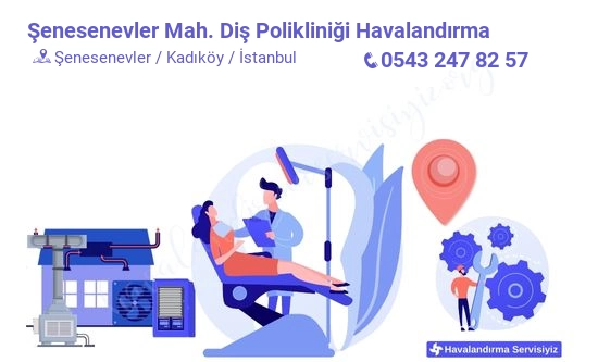 Şenesenevler diş polikliniği havalandırma sistemleri imalat firması iletişim bilgileri