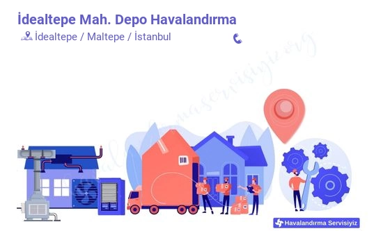 İdealtepe depo havalandırma sistemleri imalat firması iletişim bilgileri