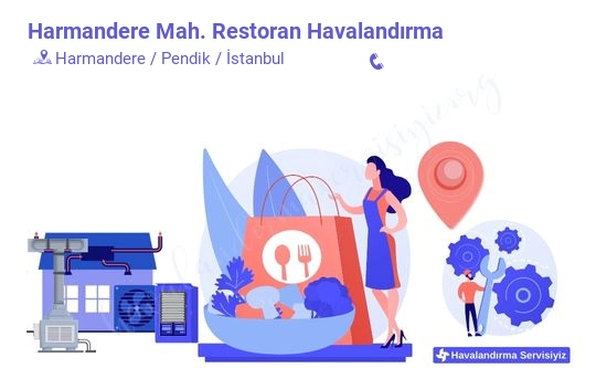 Harmandere restoran havalandırma sistemleri imalat firması iletişim bilgileri