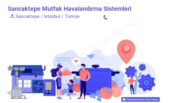 Sancaktepe mutfak havalandırma sistemleri servisi iletişim bilgileri