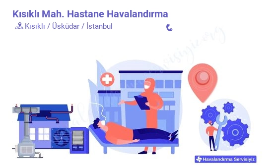 Kısıklı hastane havalandırma sistemleri imalat firması iletişim bilgileri