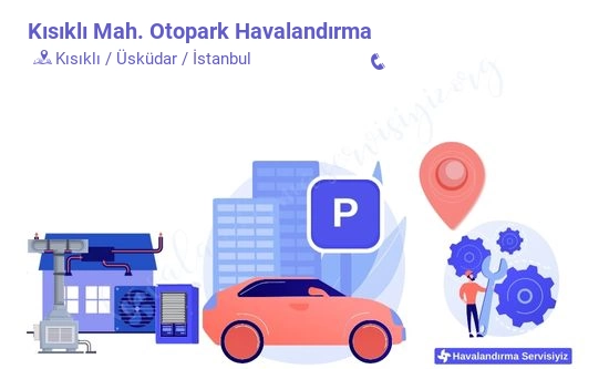 Kısıklı otopark havalandırma sistemleri imalat firması iletişim bilgileri