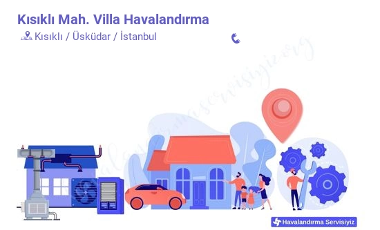 Kısıklı villa havalandırma sistemleri imalat firması iletişim bilgileri