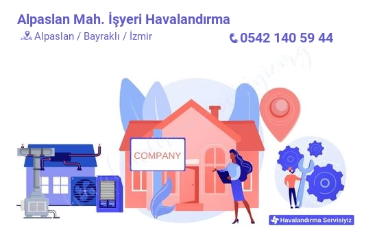 Alpaslan işyeri havalandırma sistemleri imalat firması iletişim bilgileri