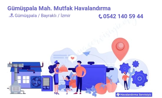 Gümüşpala mutfak havalandırma sistemleri imalat firması iletişim bilgileri