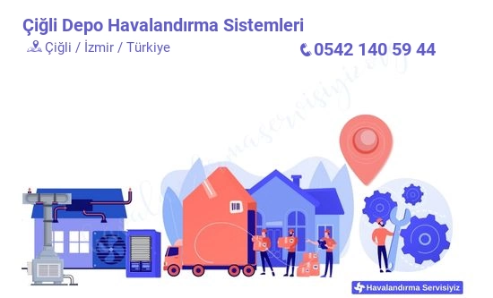 Çiğli depo havalandırma sistemleri servisi iletişim bilgileri