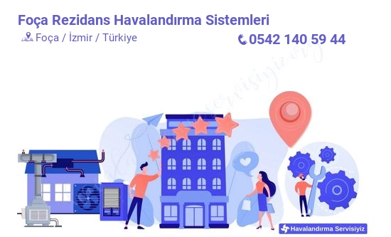 Foça rezidans havalandırma sistemleri servisi iletişim bilgileri