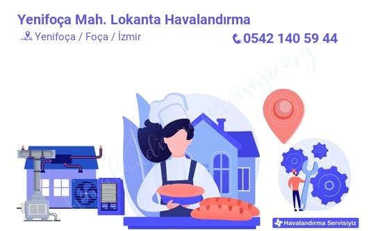 Yenifoça lokanta havalandırma sistemleri imalat firması iletişim bilgileri