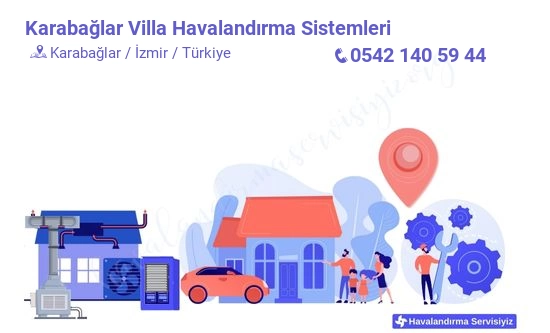 Karabağlar villa havalandırma sistemleri servisi iletişim bilgileri