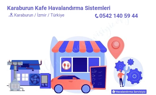 Karaburun kafe havalandırma sistemleri servisi iletişim bilgileri