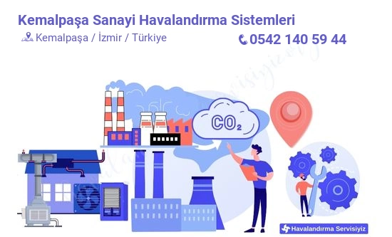 Kemalpaşa sanayi havalandırma sistemleri servisi iletişim bilgileri