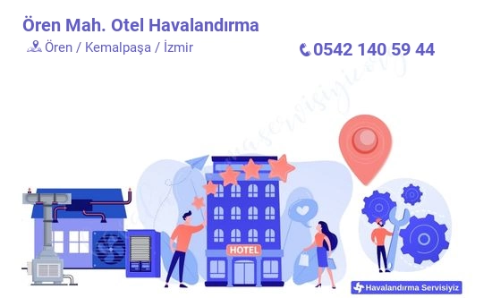 Ören otel havalandırma sistemleri imalat firması iletişim bilgileri