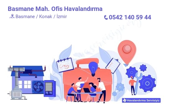 Basmane ofis havalandırma sistemleri imalat firması iletişim bilgileri