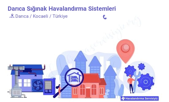 Darıca sığınak havalandırma sistemleri servisi iletişim bilgileri