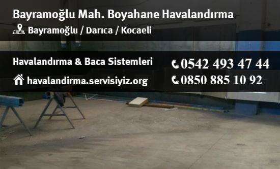 Bayramoğlu boyahane havalandırma sistemleri, Bayramoğlu boyahane havalandırma imalat, Bayramoğlu boyahane havalandırma servisi, Bayramoğlu boyahane havalandırma firması