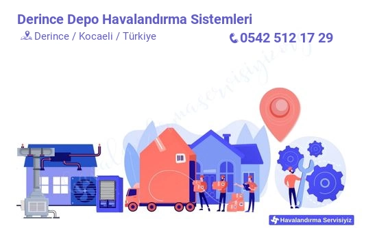 Derince depo havalandırma sistemleri servisi iletişim bilgileri