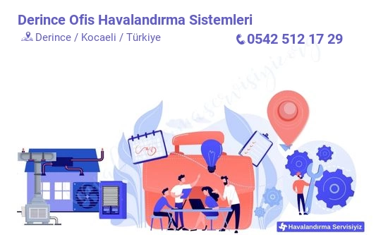 Derince ofis havalandırma sistemleri servisi iletişim bilgileri