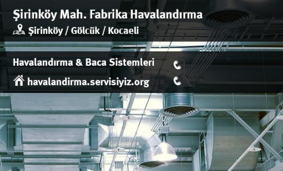 Şirinköy fabrika havalandırma sistemleri, Şirinköy fabrika havalandırma imalat, Şirinköy fabrika havalandırma servisi, Şirinköy fabrika havalandırma firması
