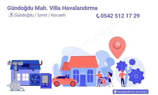 Gündoğdu villa havalandırma sistemleri imalat firması iletişim bilgileri