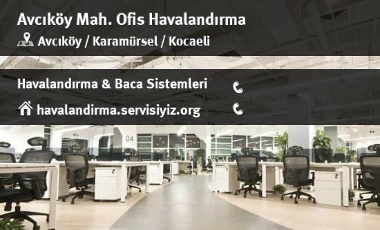 Avcıköy ofis havalandırma sistemleri, Avcıköy ofis havalandırma imalat, Avcıköy ofis havalandırma servisi, Avcıköy ofis havalandırma firması