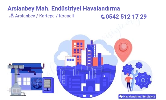 Arslanbey endüstriyel havalandırma sistemleri imalat firması iletişim bilgileri