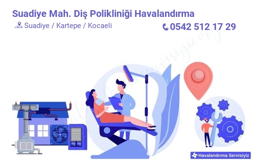 Suadiye diş polikliniği havalandırma sistemleri imalat firması iletişim bilgileri