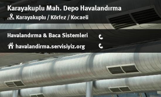 Karayakuplu depo havalandırma sistemleri, Karayakuplu depo havalandırma imalat, Karayakuplu depo havalandırma servisi, Karayakuplu depo havalandırma firması